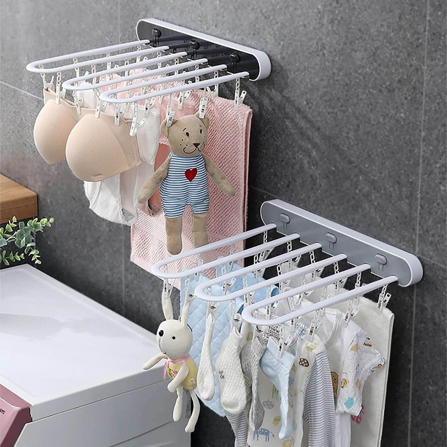 Organizador colgante de ropa *24 Clips - INOTEK s.a.s