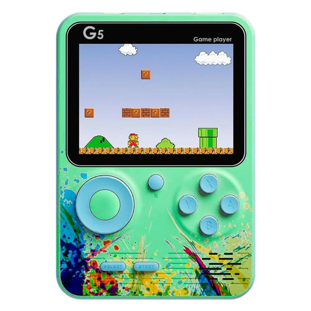 Mini Consola Retro G5 – 500 Juegos Clásicos en tu Bolsillo