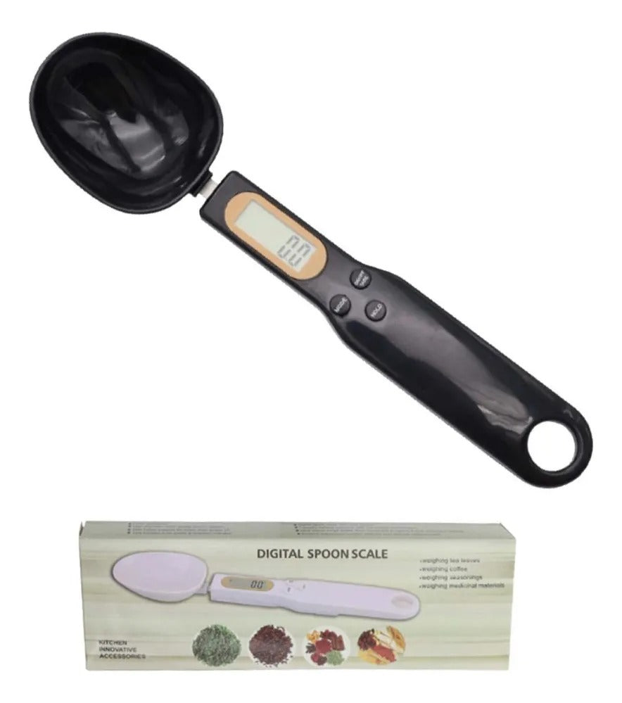 Cuchara Gramera Digital de Precisión – 4 Unidades de Medida, Pantalla LCD y Diseño Ergonómico