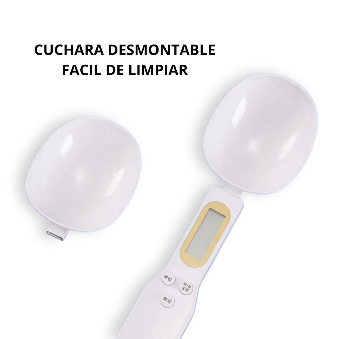 Cuchara Gramera Digital de Precisión – 4 Unidades de Medida, Pantalla LCD y Diseño Ergonómico