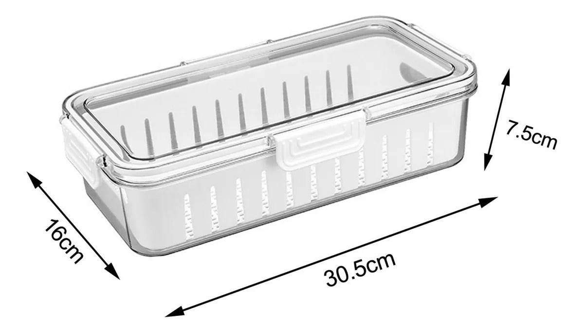 Contenedor hermético 16x31x7cm - INOTEK s.a.s
