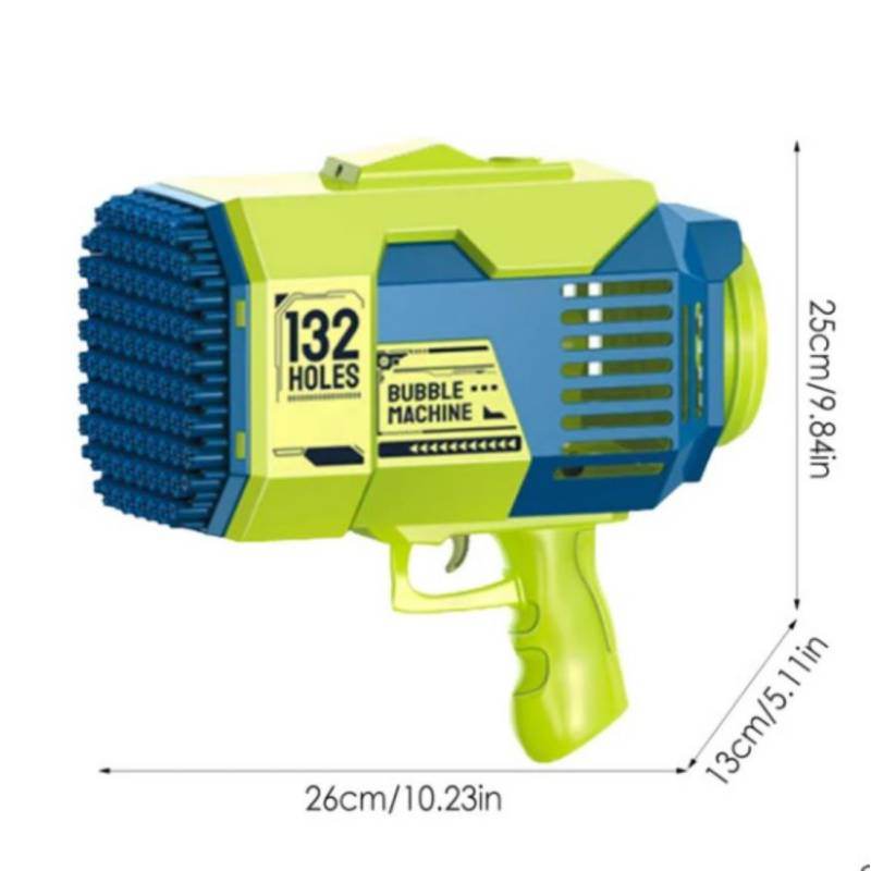 Pistola de Burbujas Recargable | Diversión Ilimitada 🫧 - INOTEK s.a.s