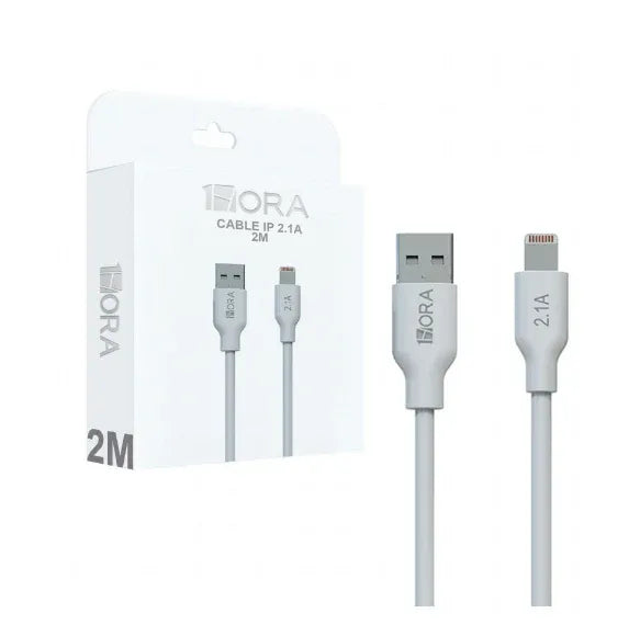 Cable de carga Lightning de 2metros 1Hora Ref: CAB247