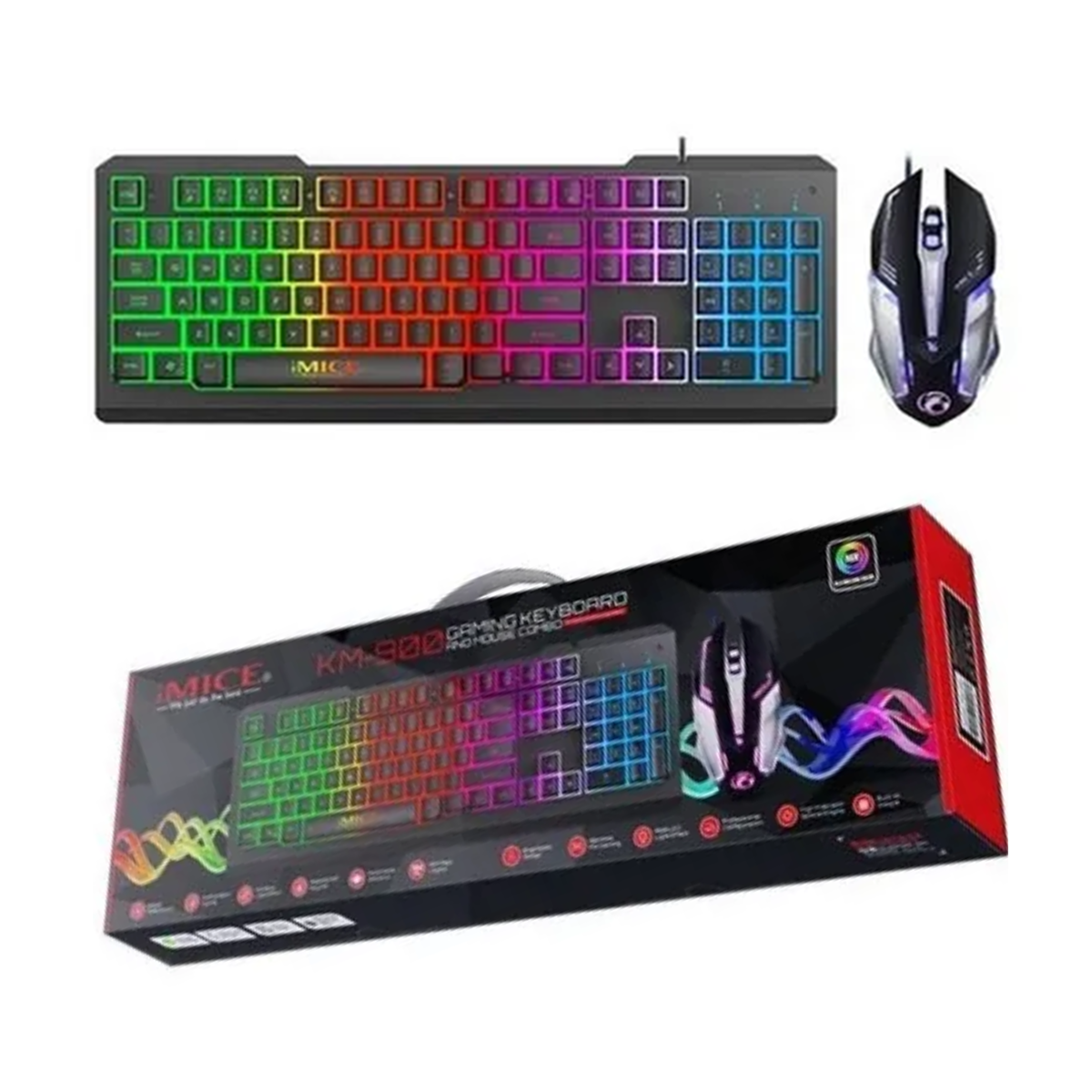 Combo con mouse KM-900