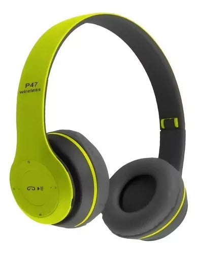 Diademas Inalámbricas P47 | Diseño Plegable y Conectividad Total Bluetooth 5.4