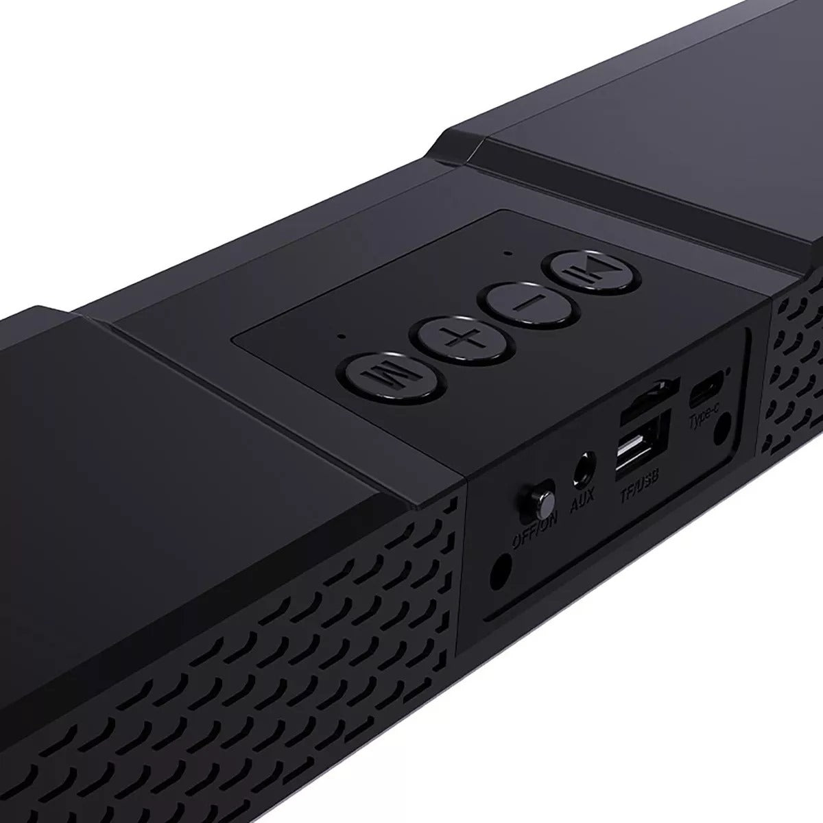 Barra de Sonido A800 Bluetooth 5.2 | 6W Potente, USB/SD/FM/AUX + Luces RGB | 38cm