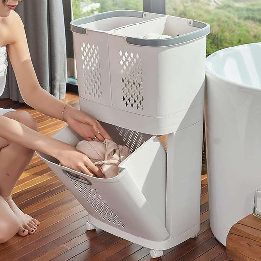 Organizador de ropa multiusos con ruedas