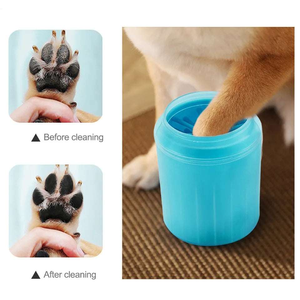 Limpiador de patas para perro talla L