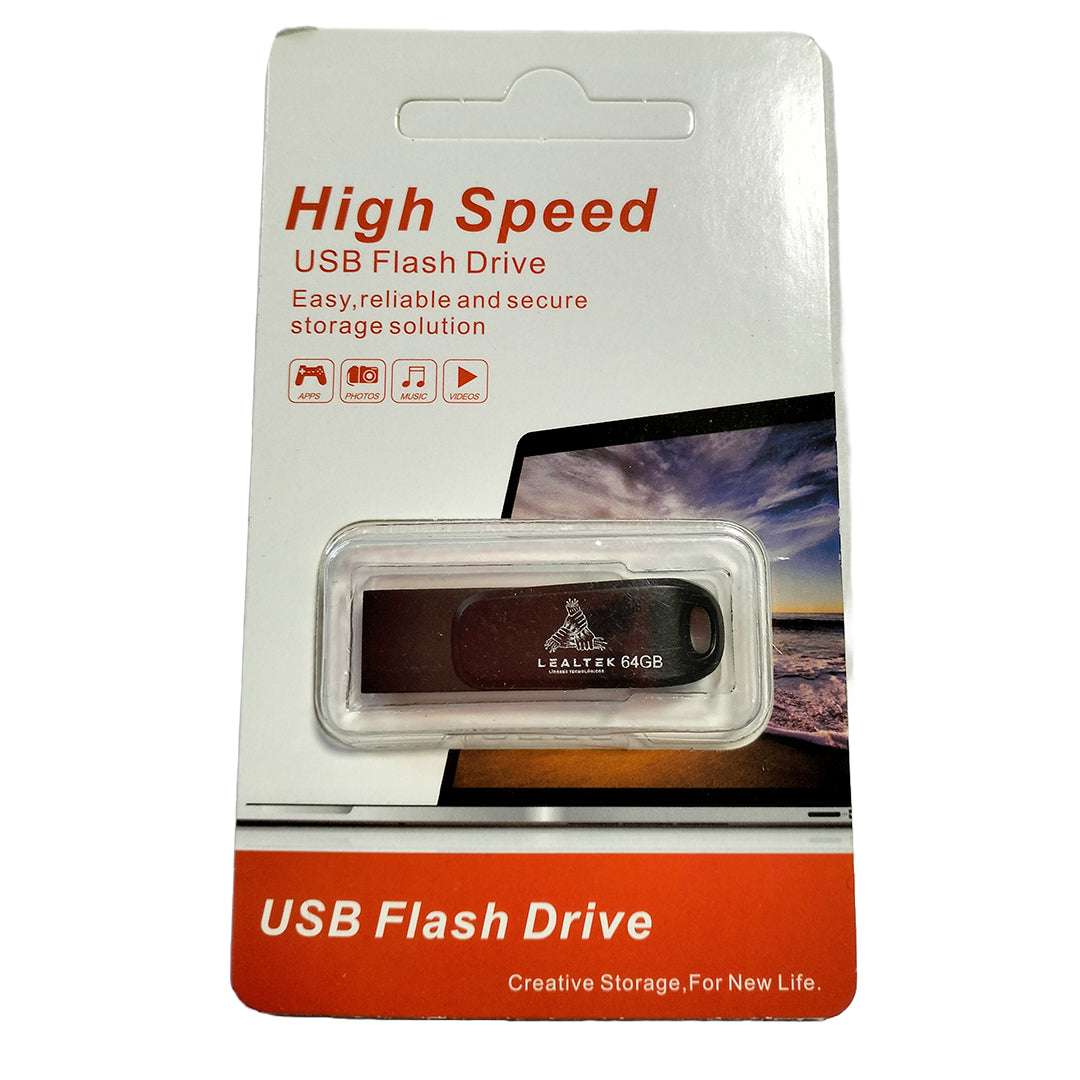Memoria USB Tipo C 64GB Marca Lealtek