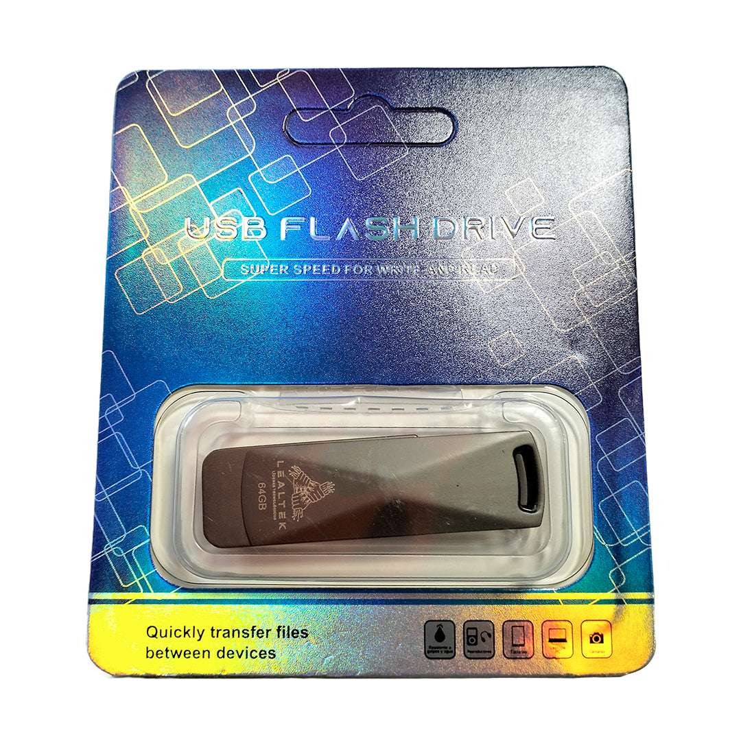 Memoria USB 64GB marca Lealtek