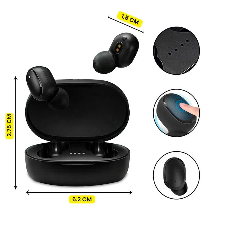 AirPods A6S Bluetooth V5.0 | Resistencia y Estilo Deportivo