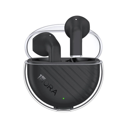 Audífonos Bluetooth 5.3 1Hora AUT209 | Sonido Potente y Diseño Transparente