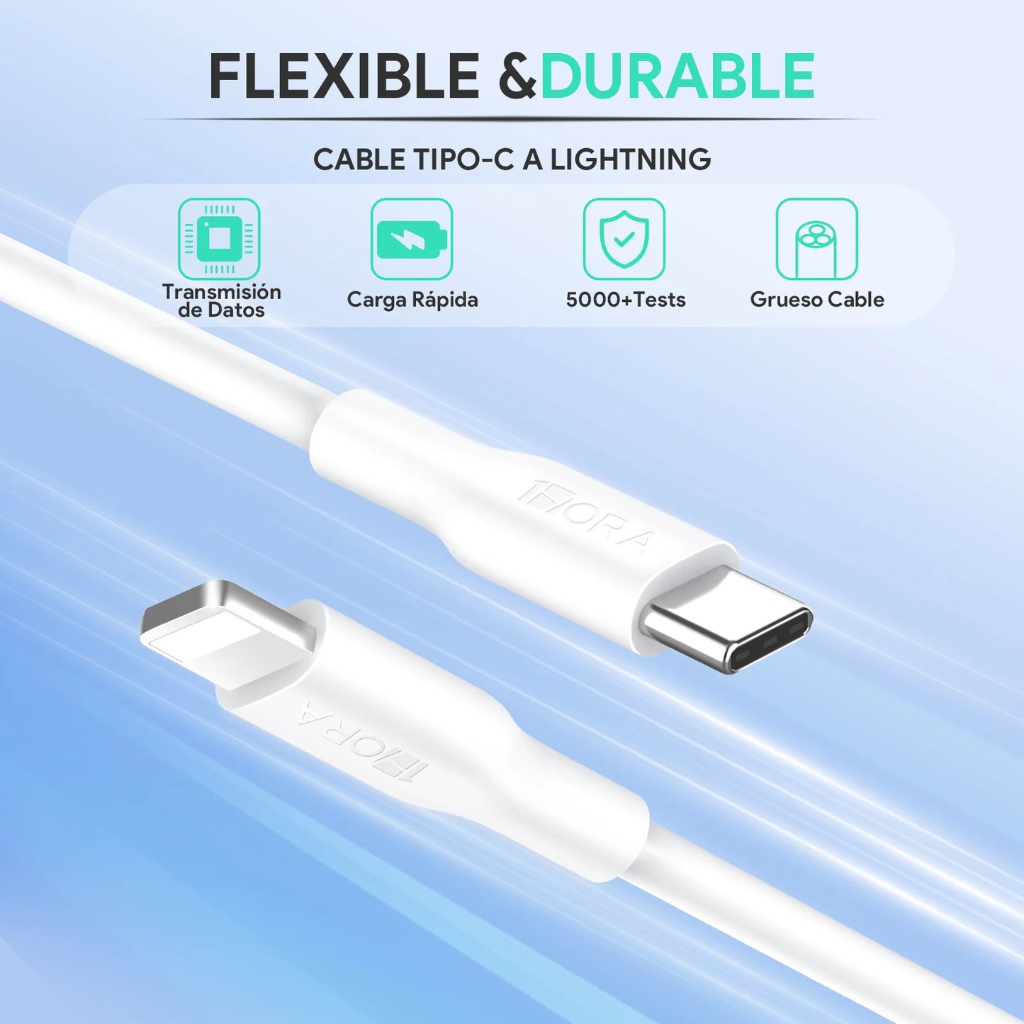 CARGADOR 1 HORA TIPO C A IPHONE 20W GAR154
