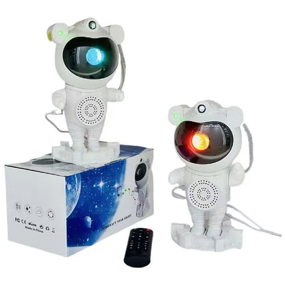 Parlante y Proyector ASTRONAUTA MXS-003 Bluetooth | Sonido Potente con Proyección Lunar y Efecto RGB