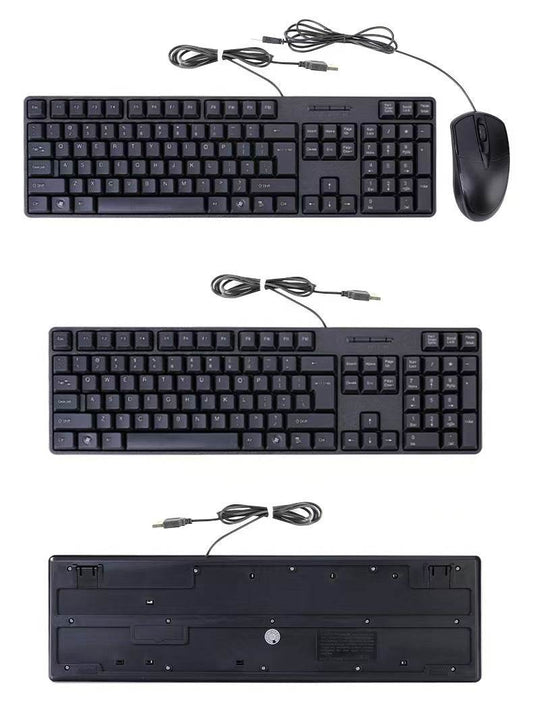 Combo con Mouse H-8810 | Teclado de Membrana y Mouse Óptico 1000 DPI - INOTEK s.a.s