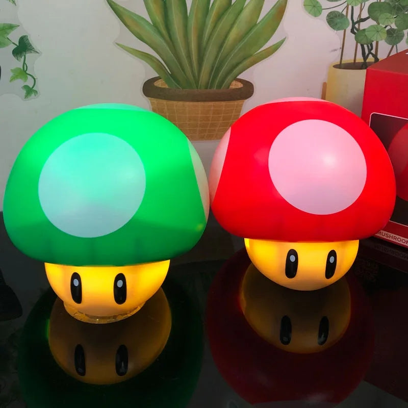 Mini lámpara luz led hongo de Super Mario Bros