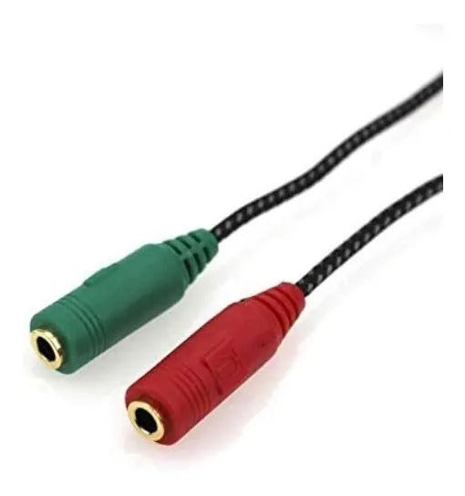 Cable Divisor de Audio y Micrófono | Modelos 1→2 y 2→1 Compatibles con PC y Celular