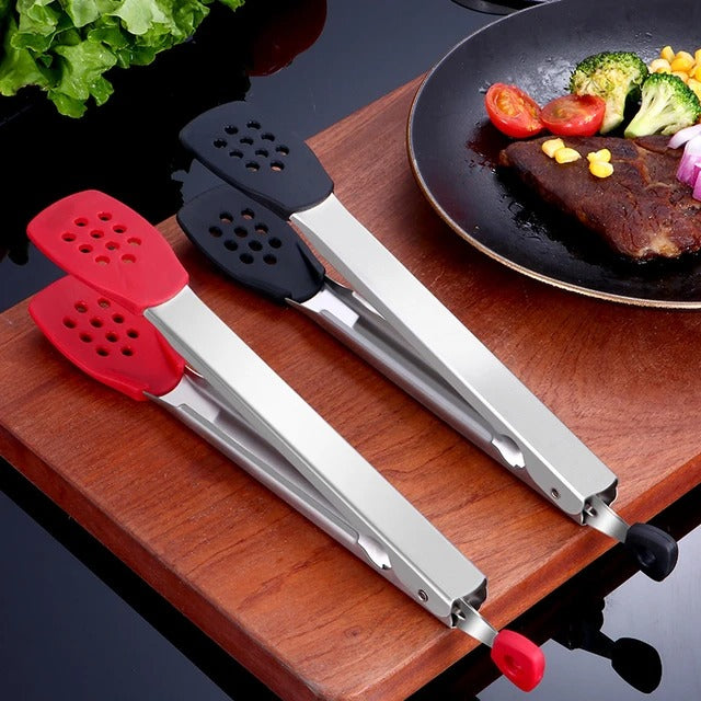 Pinzas de silicona para cocina
