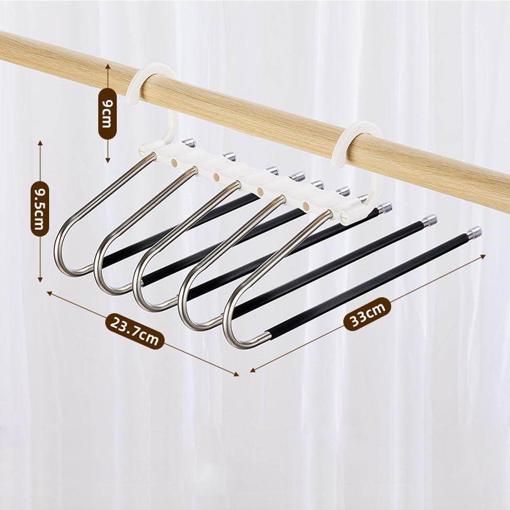 Organizador de ropa X5 - conjunto organizado en estante de armario