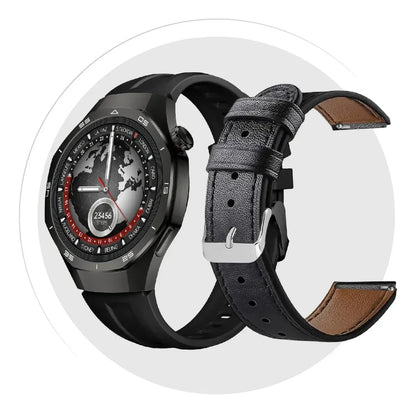 Smartwatch AuraFit GT AMOLED 1.43” con Inteligencia Artificial y Llamadas