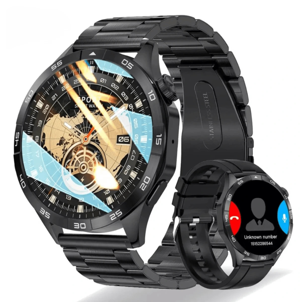 Smartwatch G-Tide Power | AMOLED 1.43, Llamadas Bluetooth, 3 Pulsos Incluidos + Obsequio