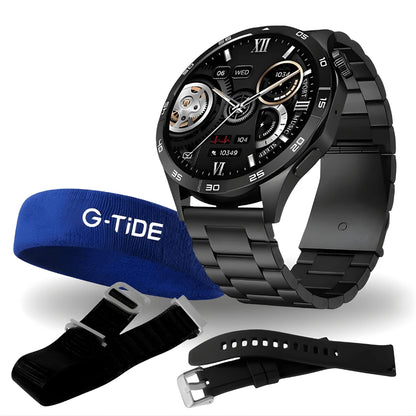 Smartwatch G-Tide Power | AMOLED 1.43, Llamadas Bluetooth, 3 Pulsos Incluidos + Obsequio