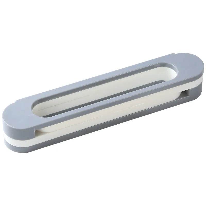 Organizador plegable de calzado - vista lateral del producto cerrado