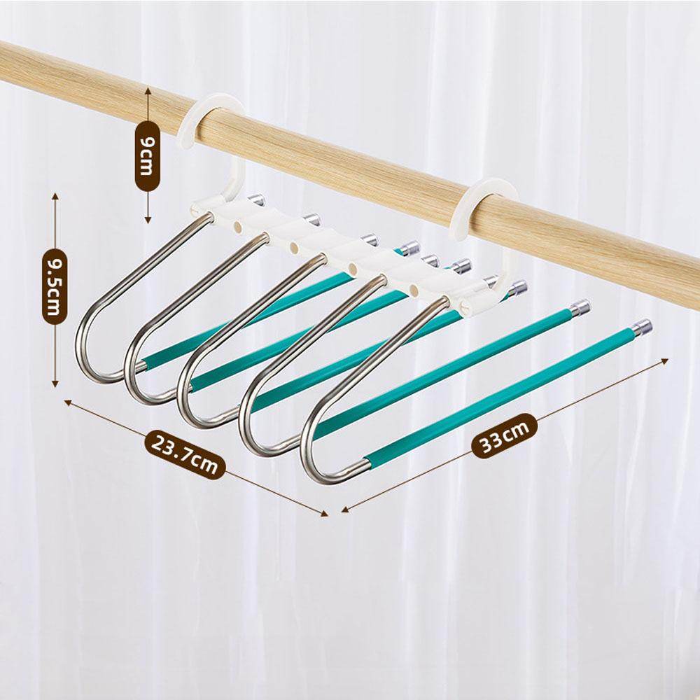 Organizador de ropa X5 - vista lateral del organizador plegable de tela