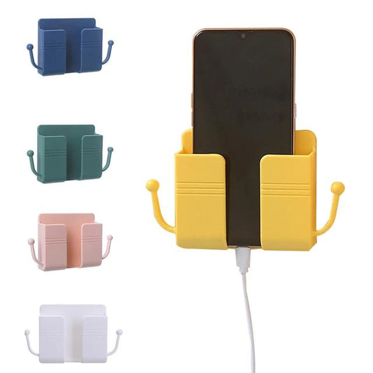 Soporte Multifuncional para Celulares, Controles Remotos y Otros Objetos - Estante de Almacenamiento sin Perforaciones