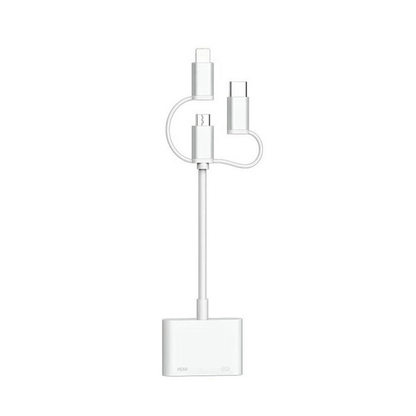 Convertidor de Celular a HDMI, Transmisor de imagen