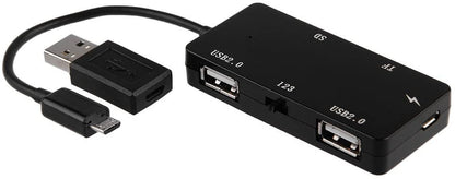 Adaptador Multipuertos USB, Lector de tarjeta