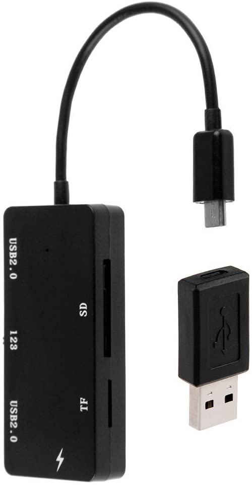 Adaptador Multipuertos USB, Lector de tarjeta