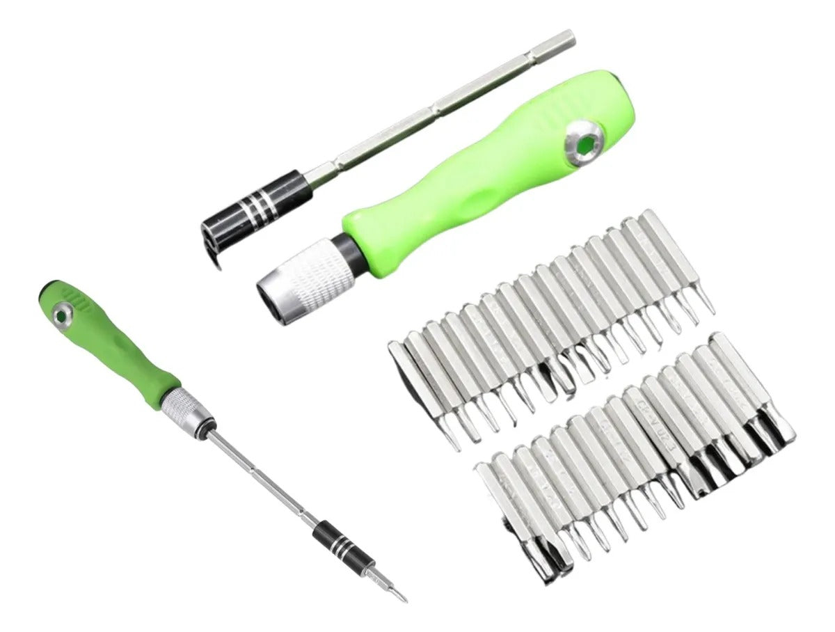 Set de Destornilladores de Precisión 6011 – 32 Piezas | Compacto, Completo y Profesional