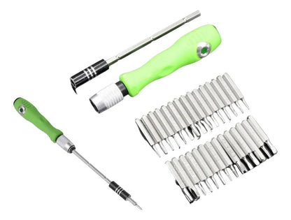 Set de Destornilladores de Precisión 6011 – 32 Piezas | Compacto, Completo y Profesional