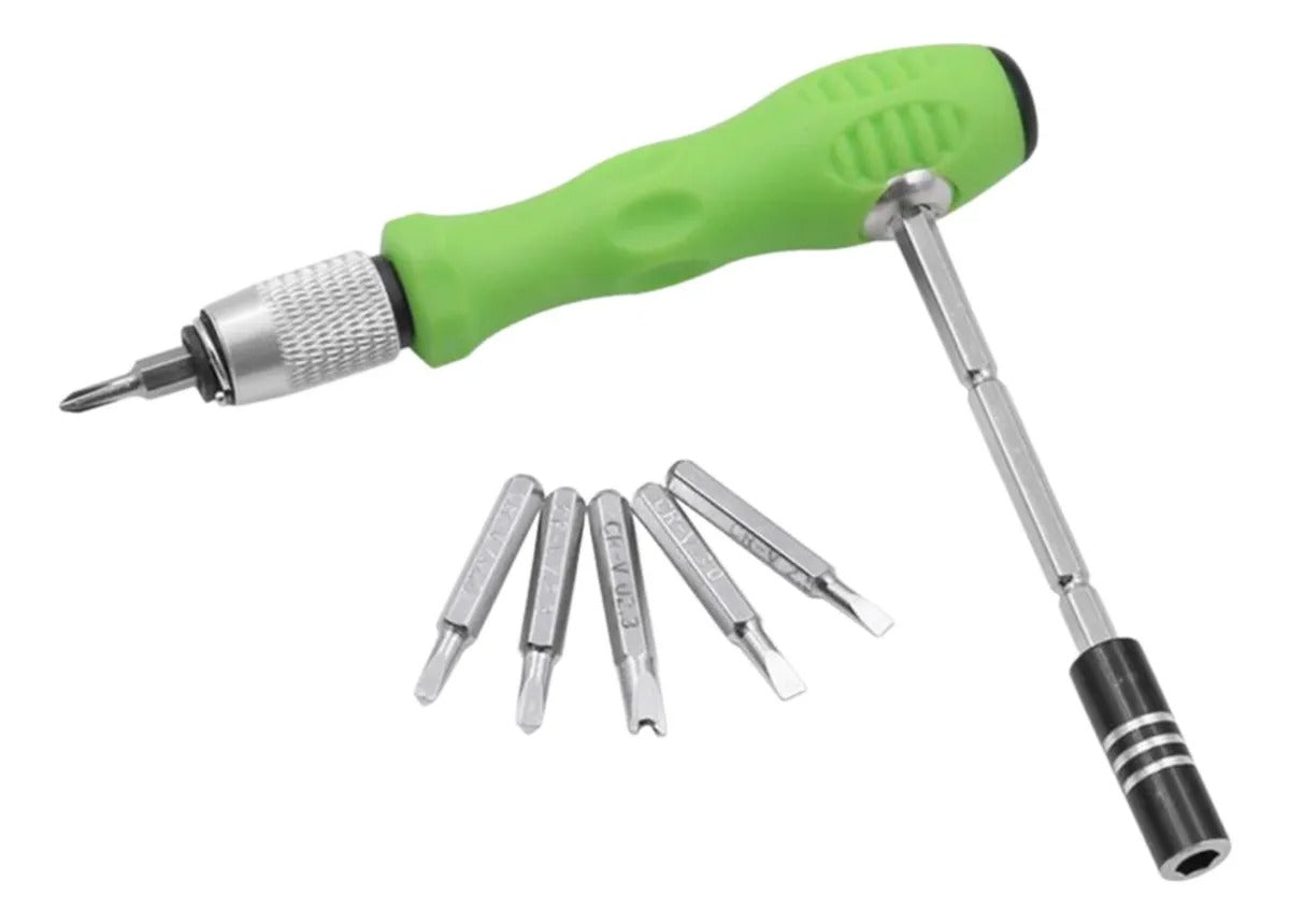 Set de Destornilladores de Precisión 6011 – 32 Piezas | Compacto, Completo y Profesional