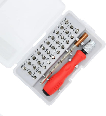 Set de Destornilladores de Precisión 6011 – 32 Piezas | Compacto, Completo y Profesional