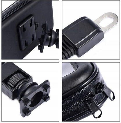 🏍️📱 Soporte Impermeable para Celular MOTO – Protección Total en Cada Ruta 💦🛣️