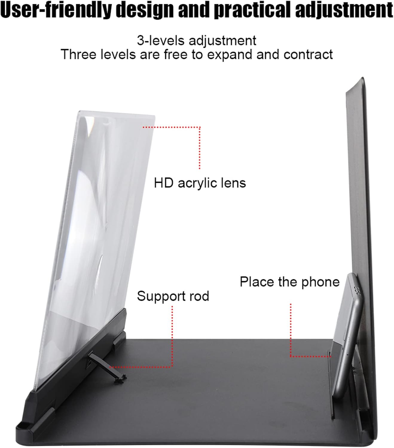 🎬 Amplificador de Imagen 9D para Celular – ¡Convierte tu Teléfono en un Cine Portátil!