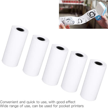 Rollo de Papel Térmico para Cámara Polaroid – Sin Tinta, Alta Definición y Ecológico
