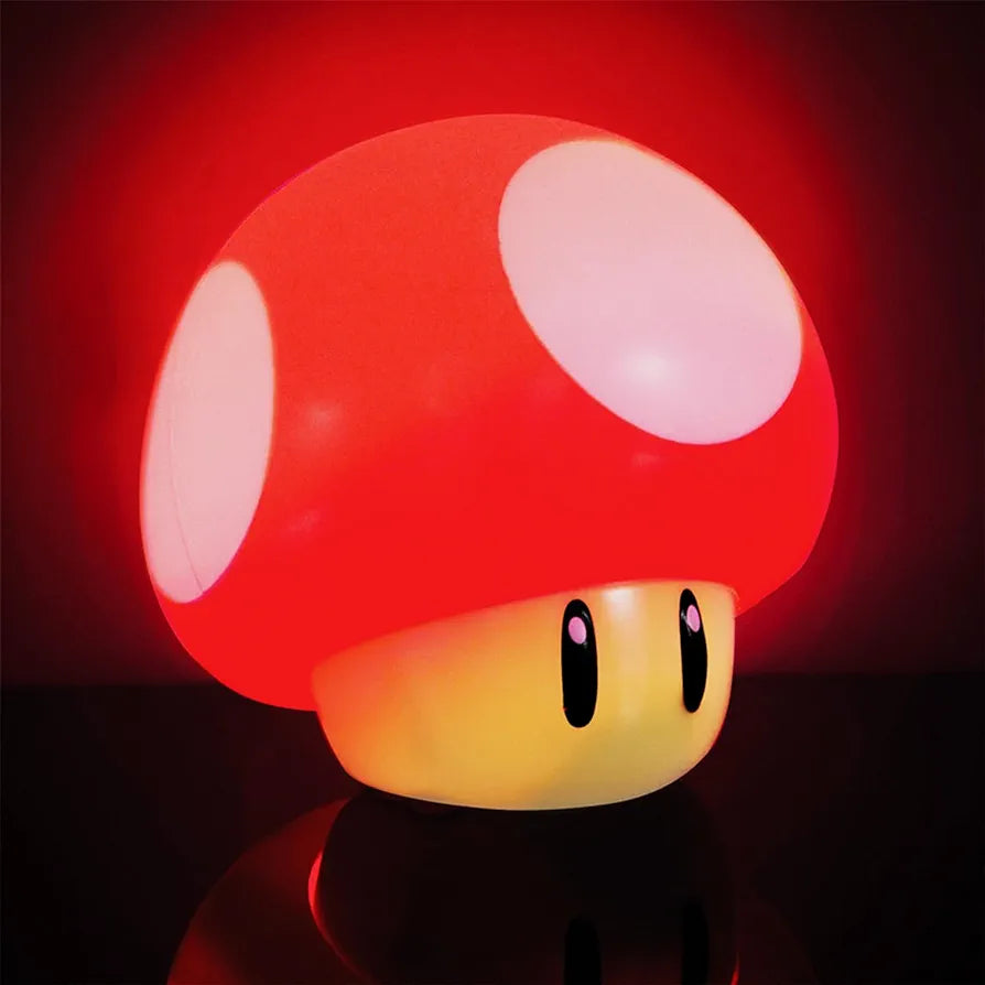 Mini lámpara luz led hongo de Super Mario Bros