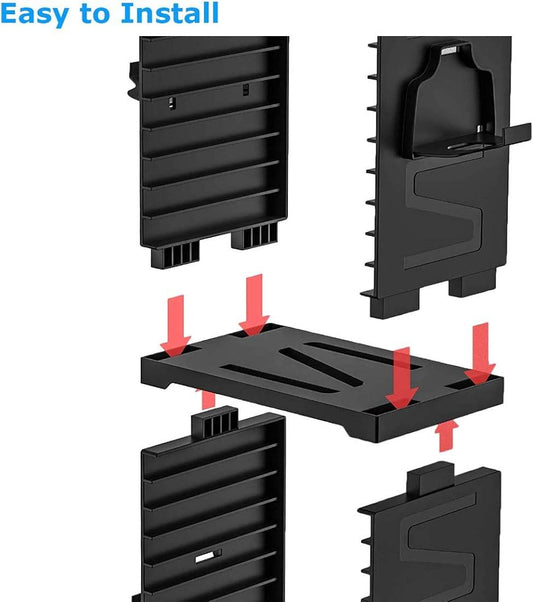 Organizador para CDs (juegos) y soporte para control / mandos - INOTEK s.a.s