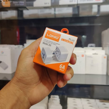 Adaptador Universal de Viaje LDNIO Z4 6A | Enchufe Internacional