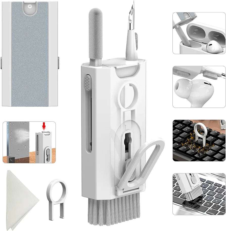 Kit de Limpieza 8 en 1 para teclados, audifonos, etc