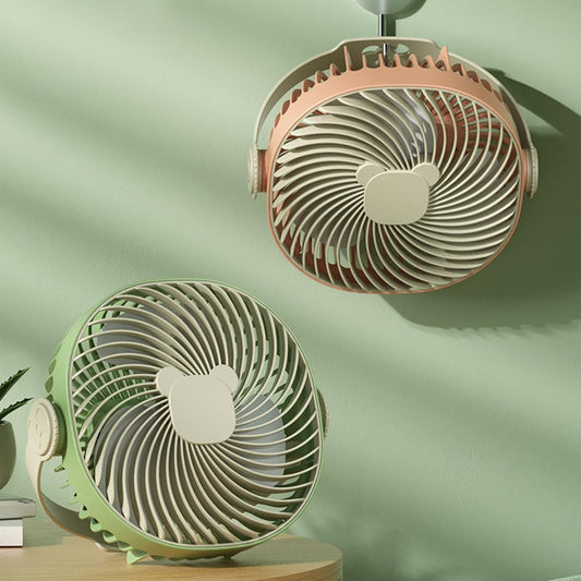 🌬️💻 Mini Ventilador de Escritorio USB Pinsliee – Frescura Silenciosa y Portátil para Cualquier Espacio 🌿