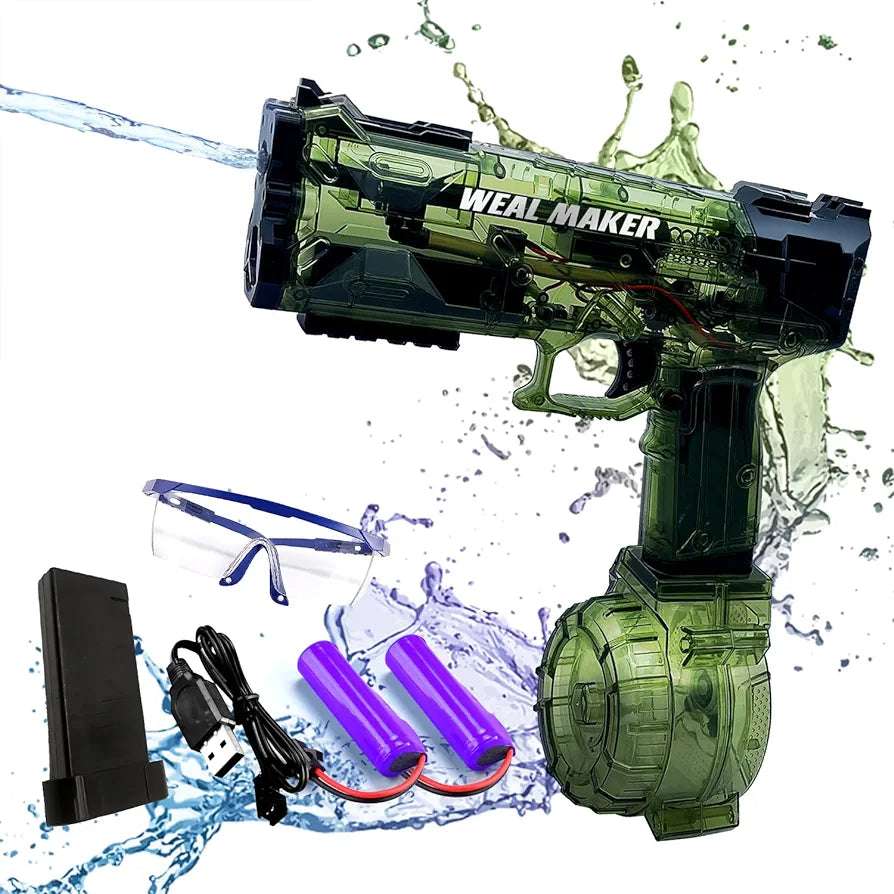 Pistola de agua recargable