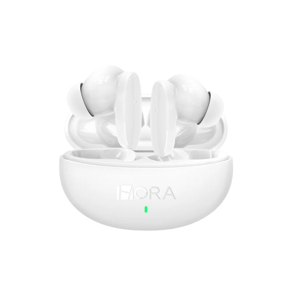 Auriculares in-ear inalámbricos 1Hora Bluetooth AUT205 negro con luz LED