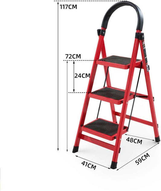 Escalera plegable de 3 niveles - INOTEK s.a.s
