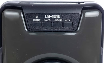 Parlante LS-1010 Bluetooth 5.0 | 5W, TWS, USB/AUX/FM + Luces LED | 6-8h Batería, (18x12cm)