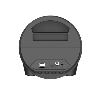 Parlante Bluetooth Multifunción "8906" | Karaoke, Radio FM y Luces RGB