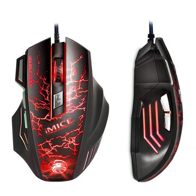 Mouse X7 con 7 Botones y DPI Ajustable | Precisión y Versatilidad